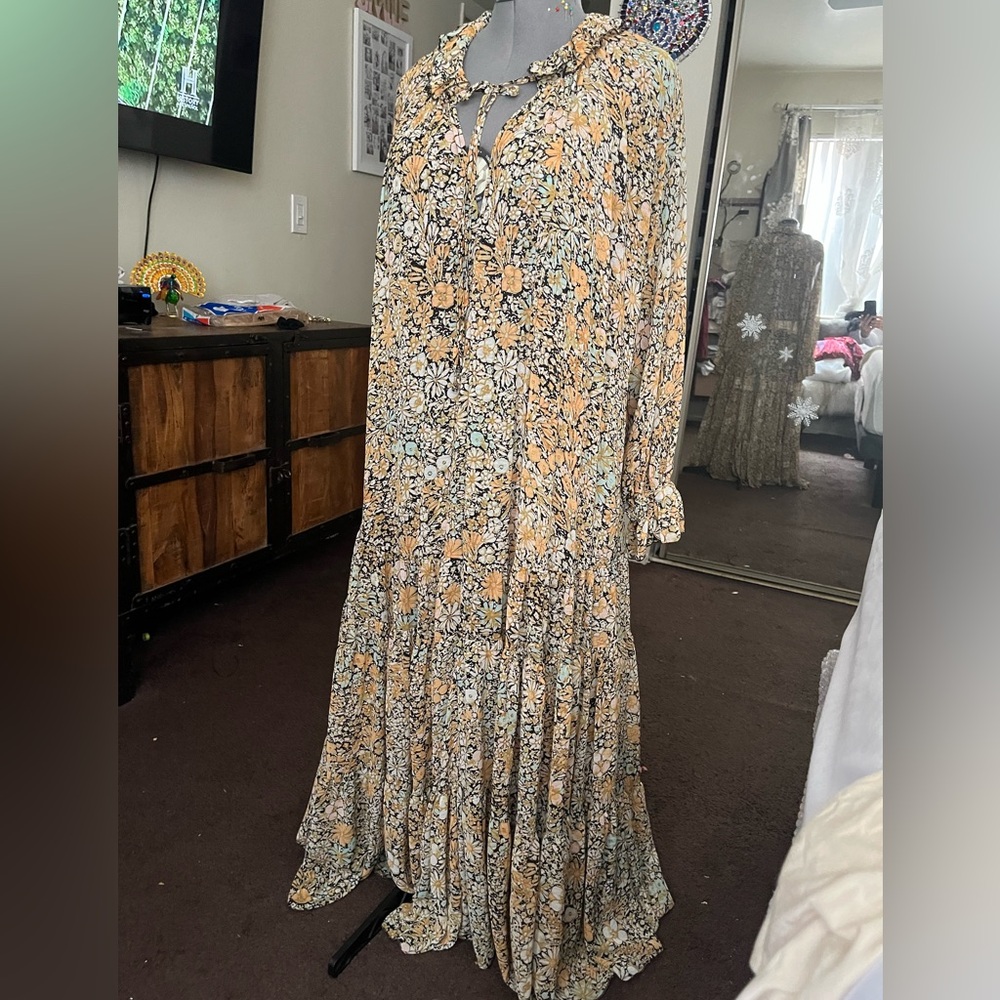 Free People Floral Maxi Dress - Picture 6 of 9